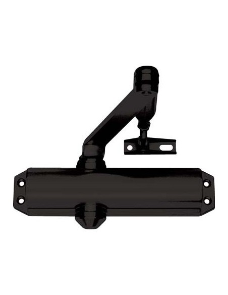 CHIUDIPORTA OLEODINAMICO DC120 MAB VERN NERO FORZA 2/4 + FERMO