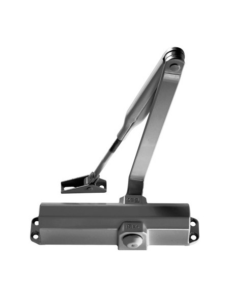 CHIUDIPORTA OLEODINAMICO IS20 ISEO VERN ARGENTO FORZA 2/3 + FERMO