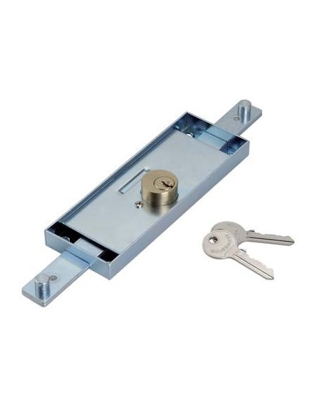 SERRATURA SERRANDA APPLICARE 2260 SECUREMME C.TONDO FISSO CENTRALE C.DRITTO