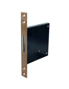 SERRATURA METALLO INFILARE 1301 FIAM B.Q OTTONE SAT F.MM 22 C.SPILLO M4 E.MM 50