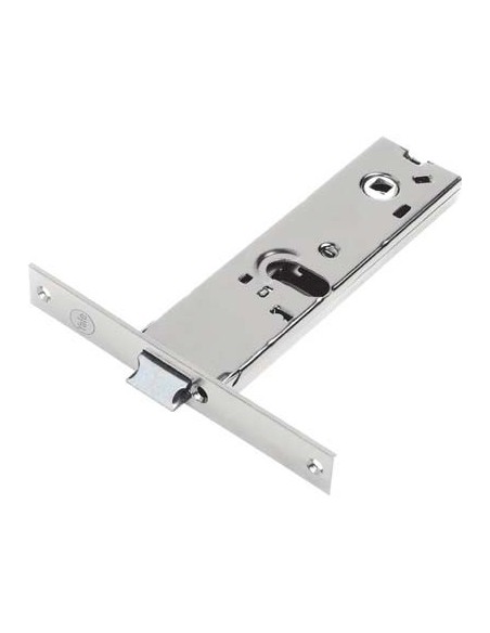 SERRATURA METALLO INFILARE 87002 YALE B.Q INOX F.MM 16 F.OVALE M2+SCR H.MM 44 E.MM 80