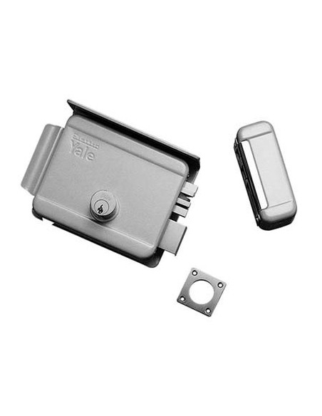 SERRATURA CANCELLO APPLICARE ELETTRICA 68080 YALE VERN C.TONDO FISSO M2+SCR+TETT E.MM 50 DX