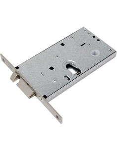 SERRATURA METALLO INFILARE ELETTRICA 85500 YALE B.Q INOX F.MM 22 F.OV+SCR+F+Q8 H.MM 78 E.MM 70