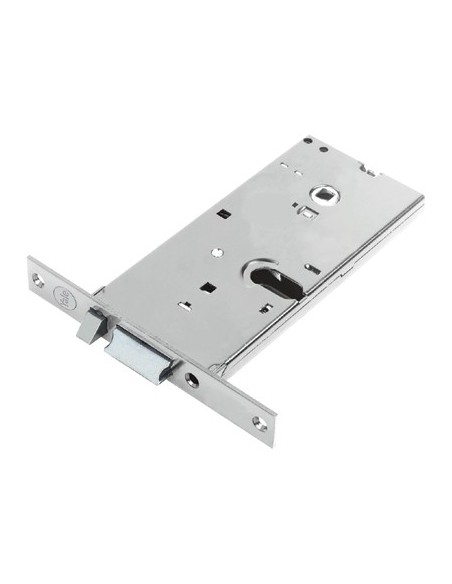 SERRATURA METALLO INFILARE ELETTRICA 85502 YALE B.Q INOX F.MM 22 F.OV+SCR+F+Q8 H.MM 78 E.MM 80