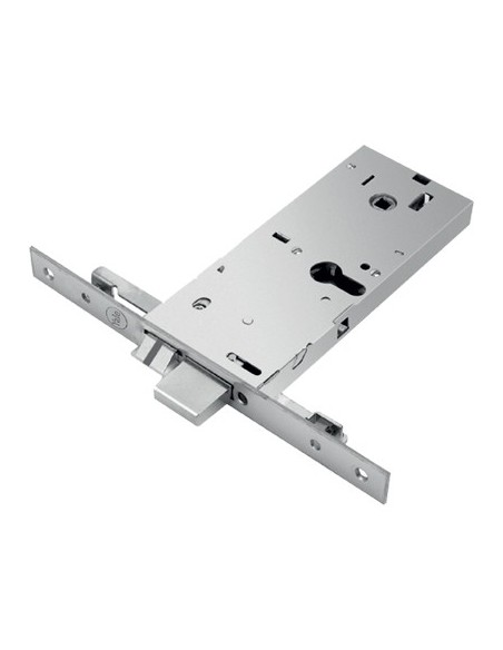 SERRATURA METALLO INFILARE ELETTRICA Y949 YALE B.Q INOX F.MM 22 F.SAGOM. TRIP+SCR H.MM 78 E.MM 90