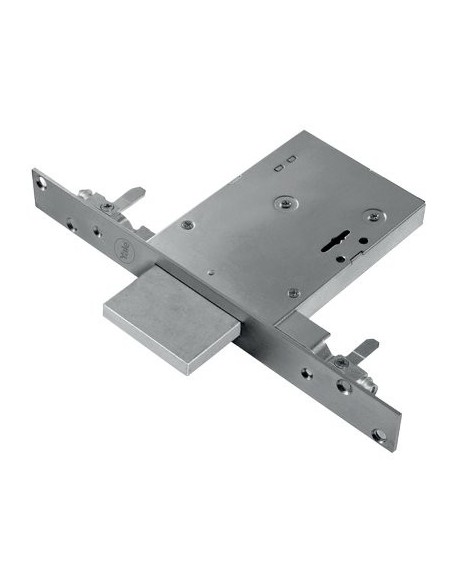 SERRATURA METALLO INFILARE Y8TD101 YALE B.Q ZINC F.MM 25 DM M4 TRIPL H.MM 82 E.MM 60