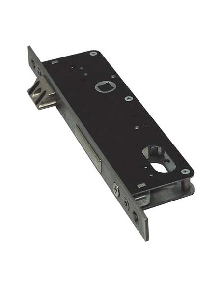 SERRATURA MONTANTE INFILARE 530 OMEC B.Q INOX F.MM 16 F.OVALE M1+SCR E.MM 30