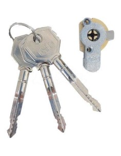 CILINDRO A CROCE 4052 OMEC ACCIAIO CHIAVI 3