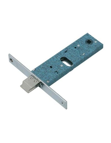 SERRATURA METALLO INFILARE 890 OMEC B.Q NICH F.MM 16 F.OVALE M1+SCR H.MM 44 E.MM 80