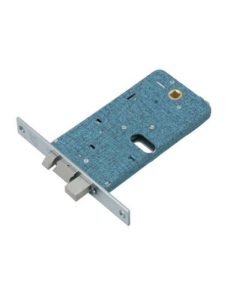 SERRATURA METALLO INFILARE ELETTRICA 778 OMEC B.Q NICH F.MM 16 F.OVALE M2+SCR H.MM 78 E.MM 70