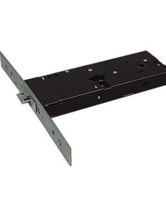 SERRATURA METALLO INFILARE 1940 OMEC B.Q INOX F.MM 25 F.SAG. M3+SCR H.MM 64 E.MM 90