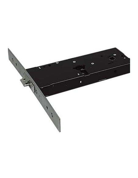 SERRATURA METALLO INFILARE 1940 OMEC B.Q INOX F.MM 25 F.SAG. M3+SCR H.MM 64 E.MM 90