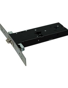 SERRATURA METALLO INFILARE 1970 OMEC B.Q INOX F.MM25 F.S M3 TRIP+SCR+Q8 H.MM 64 E.MM 90