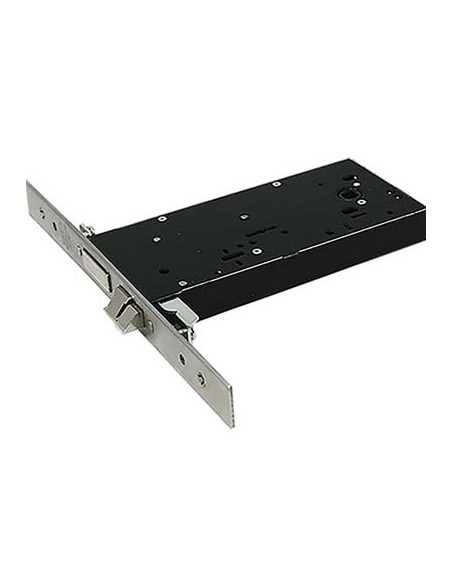 SERRATURA METALLO INFILARE ELETTRICA 5968 OMEC B.Q INOX F.MM 25 DM M4 TRIPL+SCR H.MM 82,5 E.MM 90