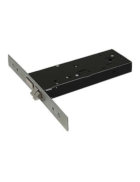 SERRATURA METALLO INFILARE ELETTRICA 5948 OMEC B.Q INOX F.MM 25 DM M4+SCR H.MM 64 E.MM 90