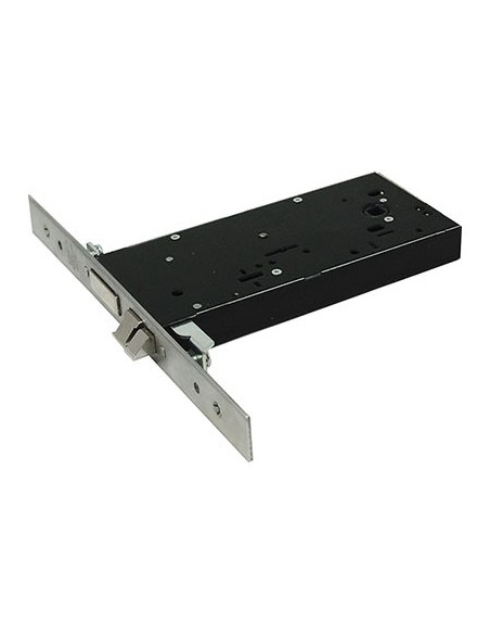 SERRATURA METALLO INFILARE ELETTRICA 5978 OMEC B.Q INOX F.MM 25 DM M4 TRIPL+SCR H.MM 64 E.MM 90