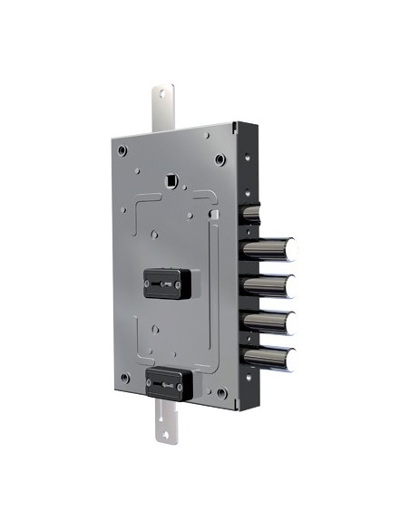 SERRATURA METALLO APPLICARE 2756 CR DM+DM M4 TRIPL+SCR IP.MM 28 E.MM 68 DX/SX