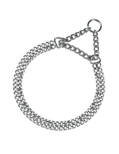 COLLARE A MEZZO STRANGOLO ACCIAIO NICHELATO CM 45