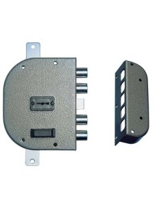 SERRATURA LEGNO APPLICARE 2250 PLUS CR DM M4 TRIPL+SCR E.MM 60 SX