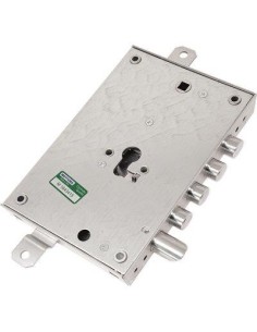 SERRATURA METALLO APPLICARE 85571AN MOTTURA F.SAGOM M4 TRIPL+SCR IP.MM 28 E.MM 63 DX SP.MM 10