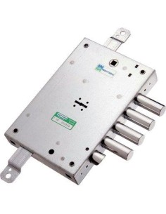 SERRATURA METALLO APPLICARE 52571 MOTTURA DM M4 TRIPL+SCR IP.MM 28 E.MM 63 DX