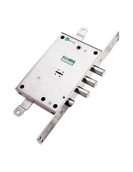 SERRATURA METALLO INFILARE 52771 MOTTURA DM M4 TRIPL+SCR IP.MM 37 E.MM 63 SX