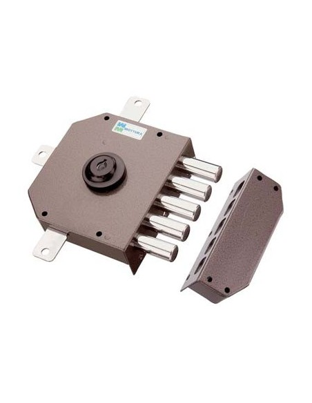 SERRATURA LEGNO APPLICARE 30640 MOTTURA C.POMPA M4 QUINT E.MM 60 DX