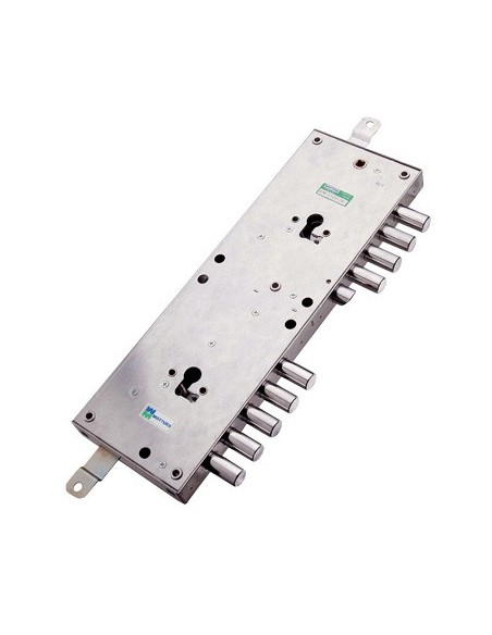 SERRATURA METALLO APPLICARE 85574 MOTTURA DOPPIO F.SAGOM M2 TRIPL+SCR IP.MM 28 E.MM 63 SX