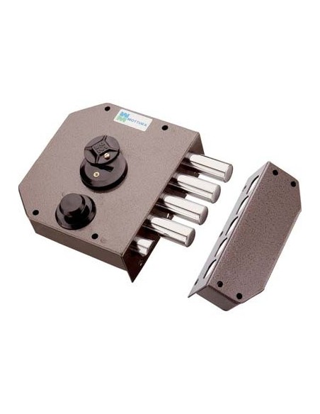 SERRATURA LEGNO APPLICARE 20510 MOTTURA DM M4+SCR E.MM 63 SX