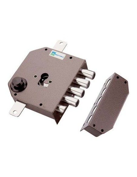 SERRATURA LEGNO APPLICARE 38630 MOTTURA F.SAGOM M2 TRIPL+SCR E.MM 63 SX