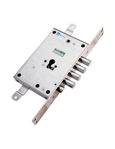 SERRATURA METALLO INFILARE 85771 MOTTURA F.SAGOM M4 TRIPL+SCR IP.MM 28 E.MM 63 SX