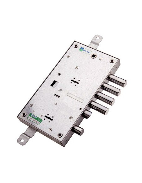 SERRATURA METALLO APPLICARE 54595 MOTTURA DM+DM M4 TRIPL+SCR IP.MM 28 E.MM 63 SX