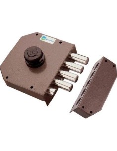 SERRATURA LEGNO APPLICARE 30611 MOTTURA C.POMPA M4+SCR +POMOLO E.MM 63 DX