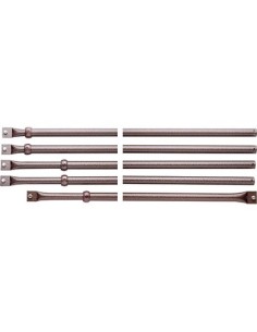 ASTE X SERRATURA ESTERNE 93141 MOTTURA VERNICIATE DRITTE QUINTUPLICI MM 18 CF - PZ 5