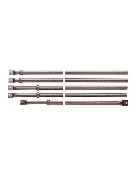 ASTE X SERRATURA ESTERNE 93141 MOTTURA VERNICIATE DRITTE QUINTUPLICI MM 18 CF - PZ 5