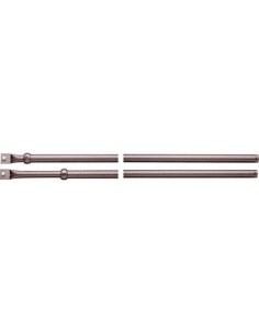 ASTE X SERRATURA ESTERNE 93140 MOTTURA VERNICIATE DRITTE TRIPLICI MM 18 CF - PZ 2