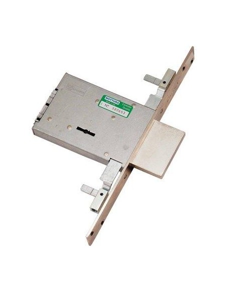 SERRATURA METALLO INFILARE 40706 MOTTURA B.Q ZINC F.MM 25 DM M4 TRIP. H.MM 80 E.MM 60