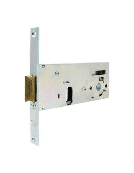 SERRATURA METALLO INFILARE 133 WELKA B.Q ZINC F.MM 16 F.OVALE M2+SCR H.MM 64 E.MM 60