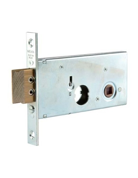 SERRATURA METALLO INFILARE 123 WELKA B.Q ZINC F.MM 22 F.TONDO M1+SCR H.MM 62 E.MM 60