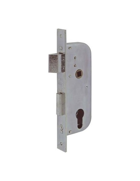 SERRATURA CANCELLO INFILARE 061300 WELKA B.Q ZINC F.MM 22 F.SAGOM M2+SCR+Q8 E.MM 30