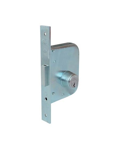 SERRATURA CANCELLO INFILARE 062450 WELKA B.Q ZINC F.MM 22 C.TONDO M2 E.MM 45