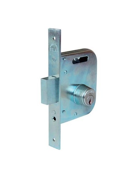 SERRATURA CANCELLO INFILARE 065450 WELKA B.Q ZINC F.MM 22 M1+POM E.MM 45 C.MM 30