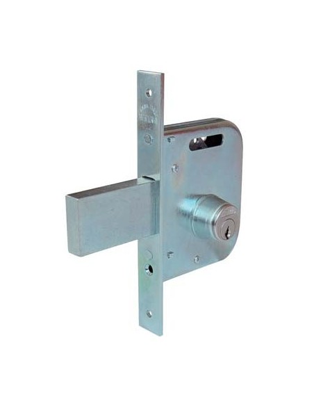 SERRATURA CANCELLO INFILARE 065454 WELKA B.Q ZINC F.MM 22 M1+POM E.MM 45 C.MM 70 CF - PZ 2