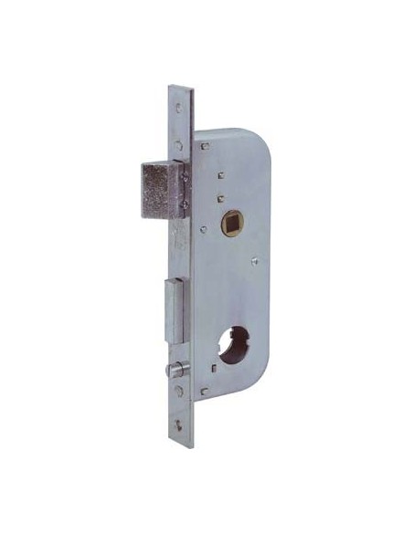 SERRATURA CANCELLO INFILARE 067300 WELKA B.Q ZINC F.MM 22 F.TONDO M2+SCR+Q8 E.MM 30