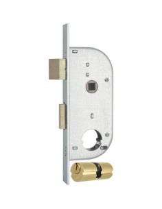 SERRATURA CANCELLO INFILARE 149 MG B.Q ZINC F.MM 20 F.TONDO M2+SCR+Q8 E.MM 32 CF - PZ 2