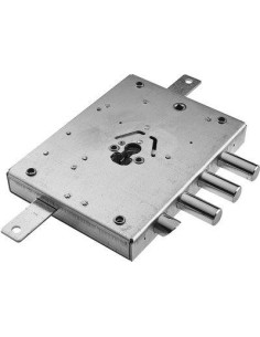 SERRATURA METALLO APPLICARE IMB NE42 DIERRE ATRA F.SAGOM M4 TRIPL+SCR IP.MM 37 E.MM 70 SX