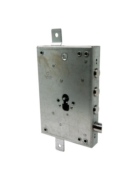 SERRATURA METALLO APPLICARE 50137 CIPIERRE F.SAGOM M4 TRIPL+SCR  IP.MM 37 E.MM 63 DX/SX