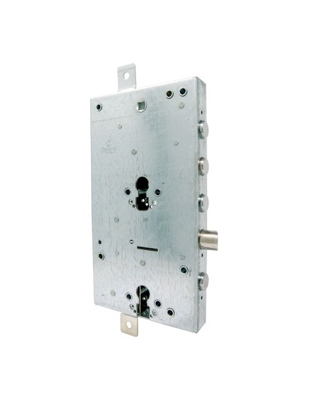 SERRATURA METALLO APPLICARE 50237 CIPIERRE DOPPIO F.SAGOM M4 TRIPL+SCR IP.MM 37 E.MM 63 DX/SX