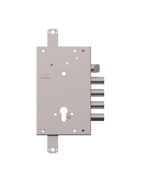 SERRATURA METALLO APPLICARE CS128 CIPIERRE F.SAGOM M2 TRIPL+SCR IP.MM 28 E.MM 63 DX/SX
