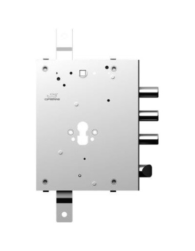 SERRATURA METALLO APPLICARE GA137 CIPIERRE F.SAGOM M2 TRIPL+SCR IP.MM 37 E.MM 90 DX/SX